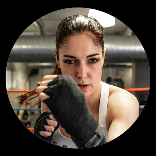 Stekos Kampfsportstudio München - Trainerin Marie Lang